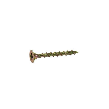 Tinkertools 25 lbs No.6 x 1.25 in. Phillips Zinc Wood Screws TI1679253